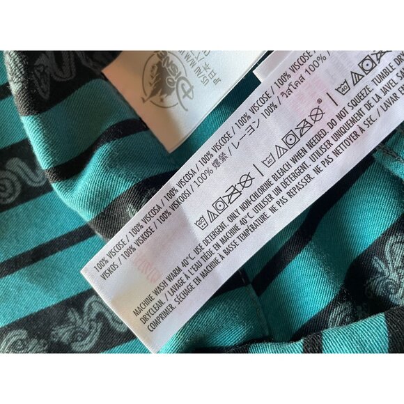 Disney Haunted Mansion pajama set Rare wallpaper print long pants retired - Picture 14 of 15